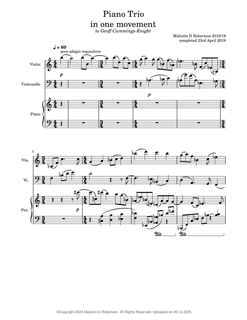 Music Notes Trio Piano_Trio Sheet music for Piano, Violin, Cello (Piano Trio ...