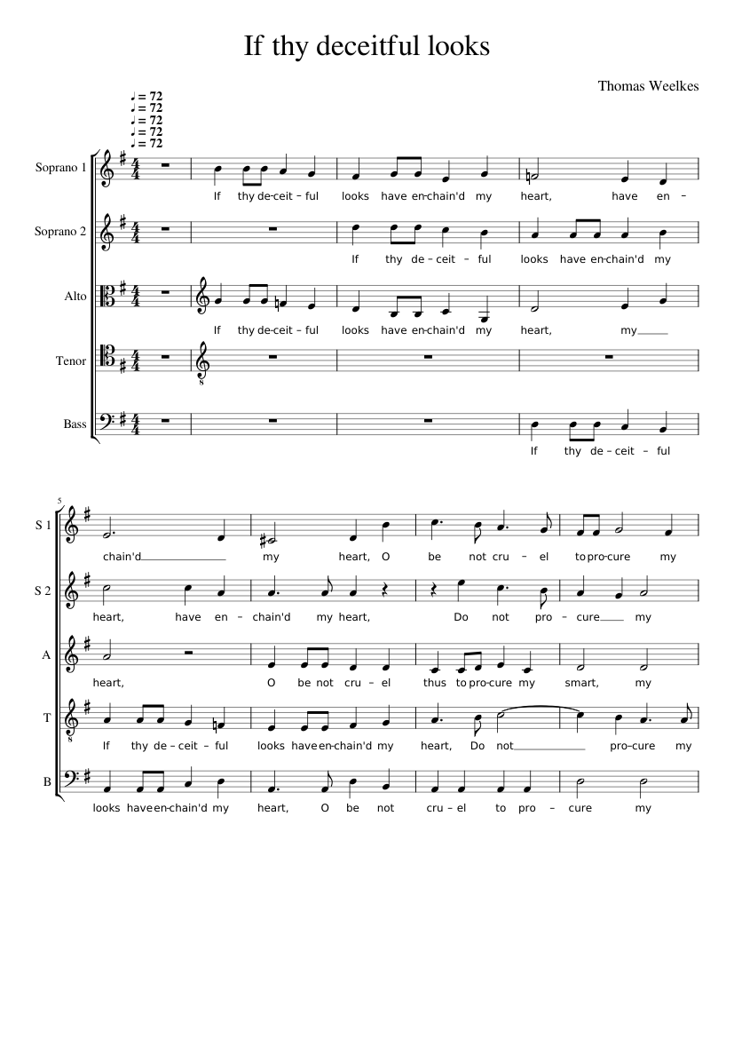 If thy deceitful looks