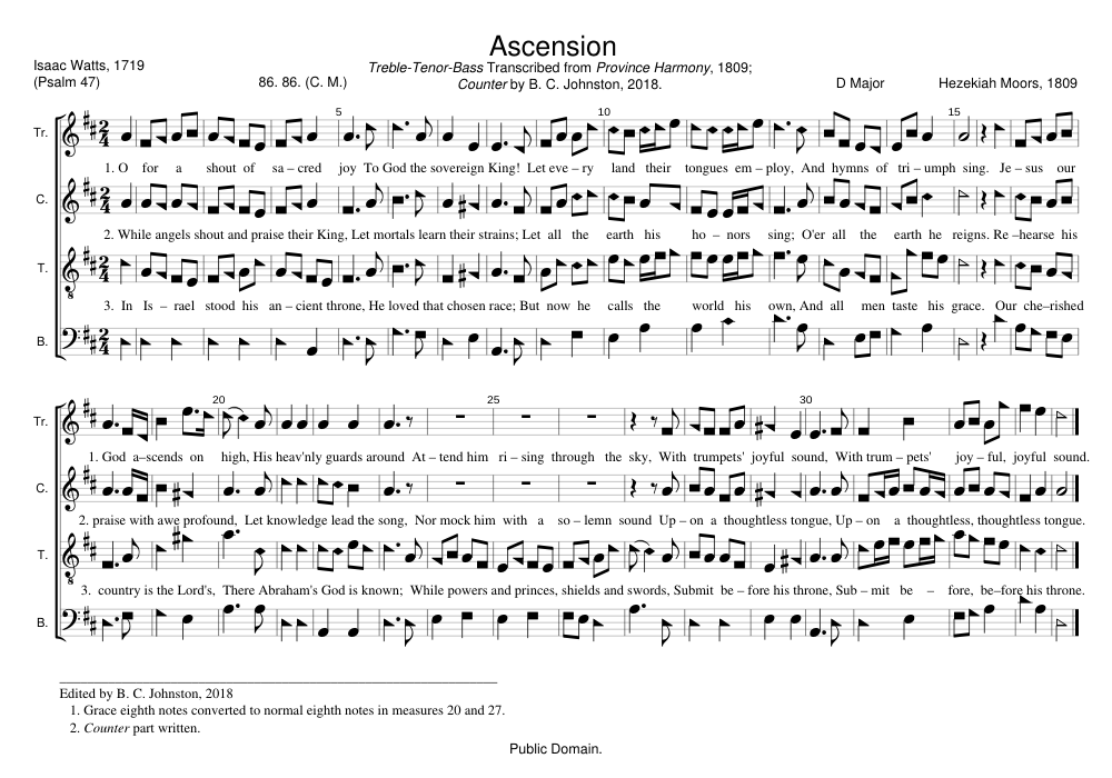 Ascension - Hezekiah Moors