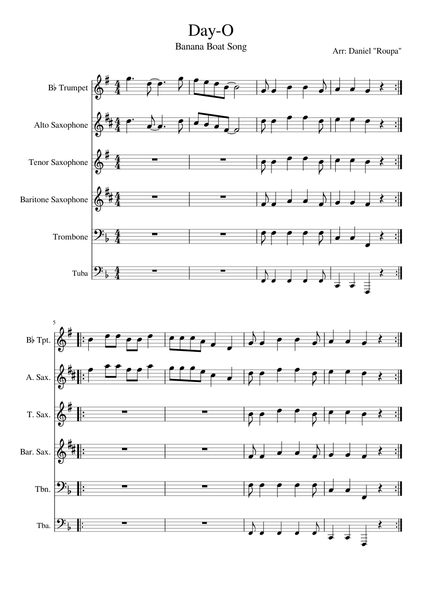 banana boat song
