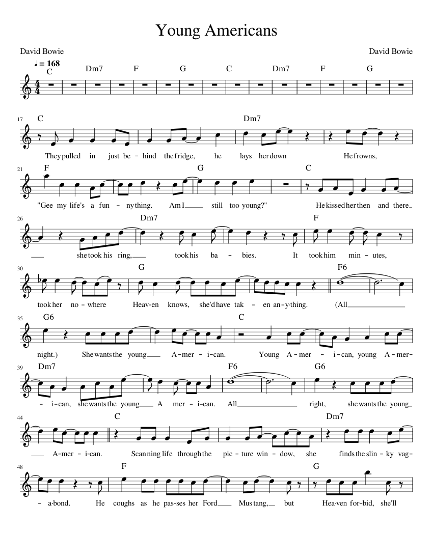 Young Americans full version