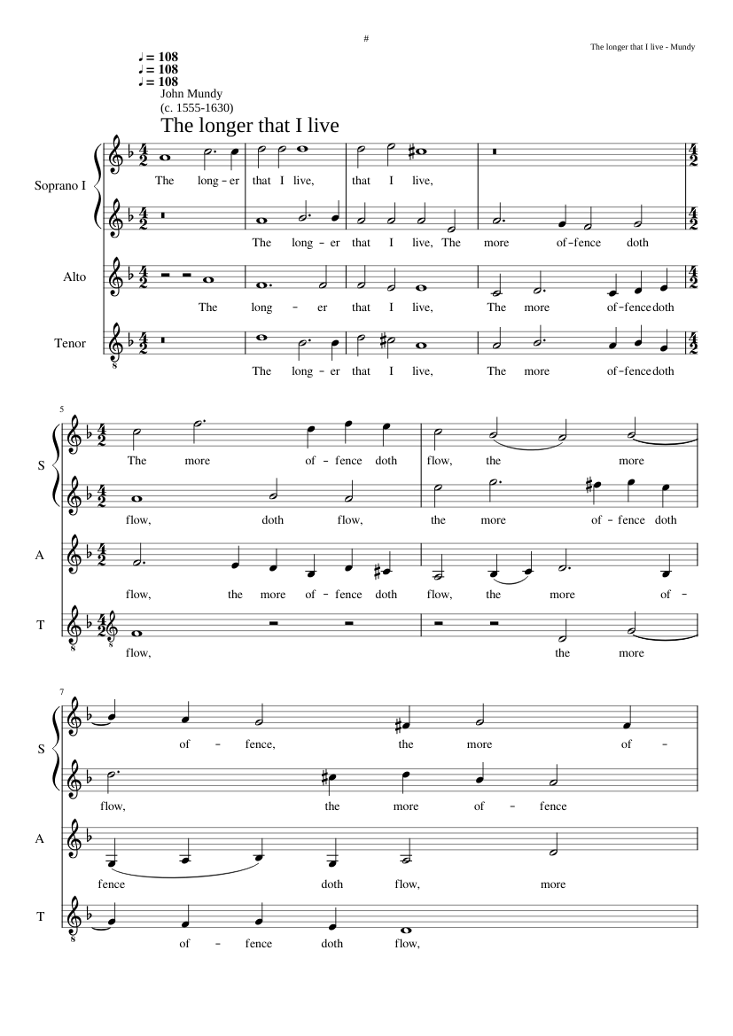 The longer that I live