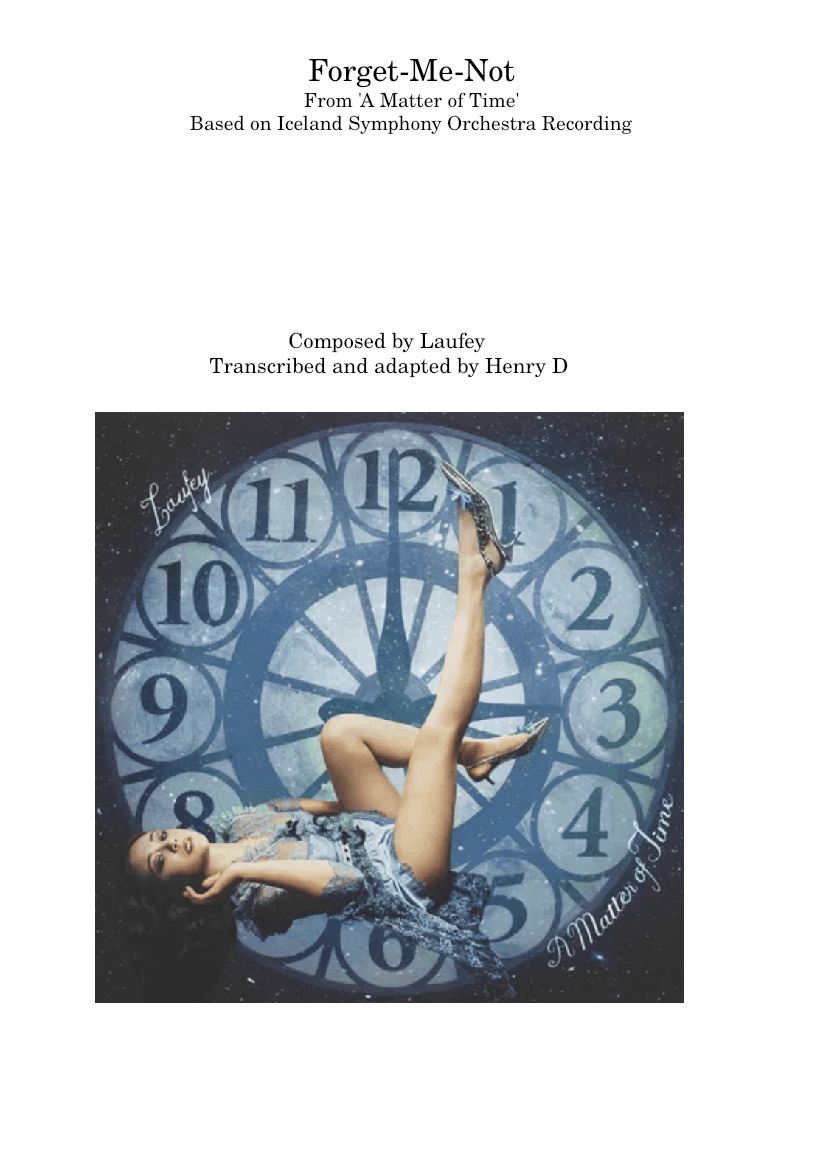 Laufey (For Symphony Orchestra) Sheet Music for Flute