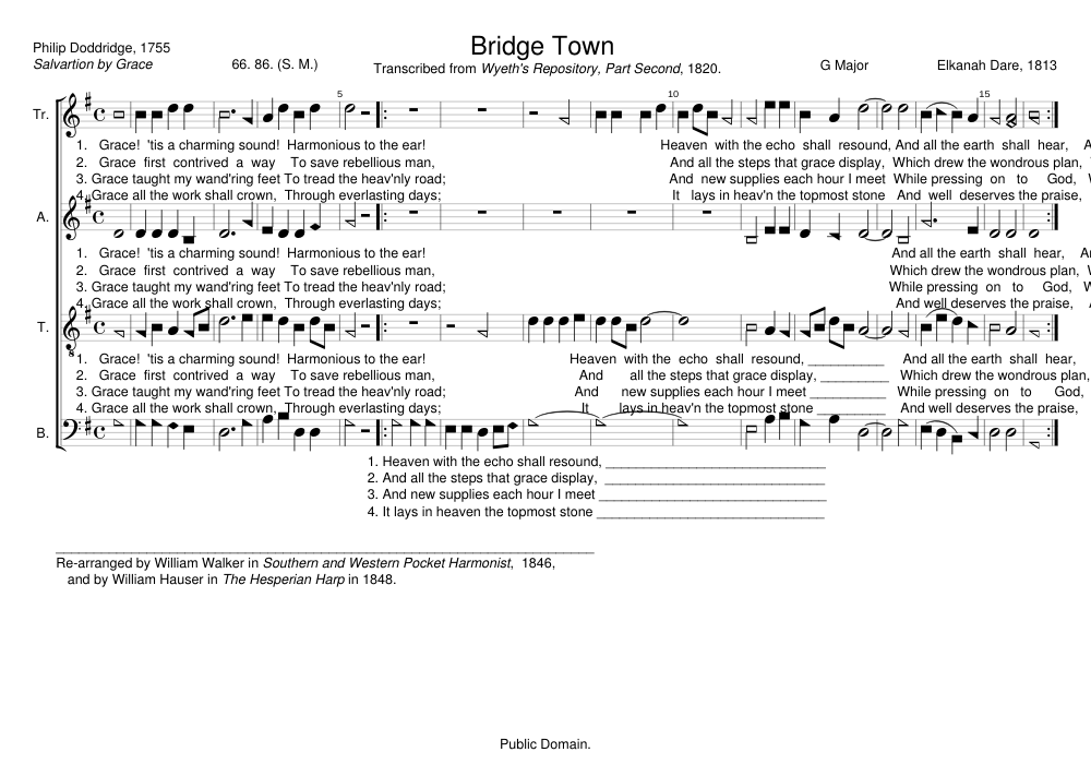 Bridge Town - Elkanah Dare