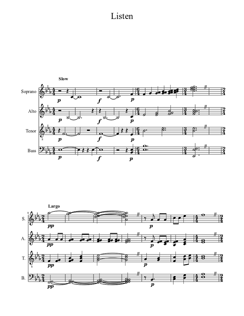 Listen Sheet music for Bass (Solo) | Download and print in PDF or MIDI ...