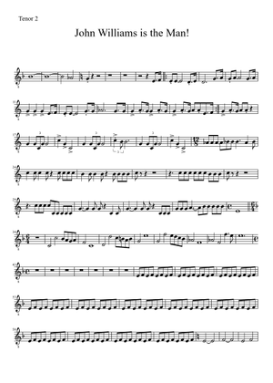 John Williams Is The Man Sheet Music For Trumpet In B Flat Violin Trombone Mixed Trio Musescore Com