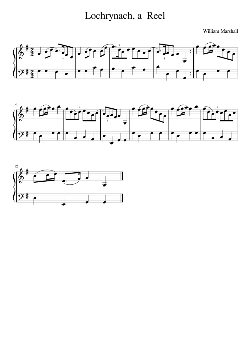 Lochrynach a Reel