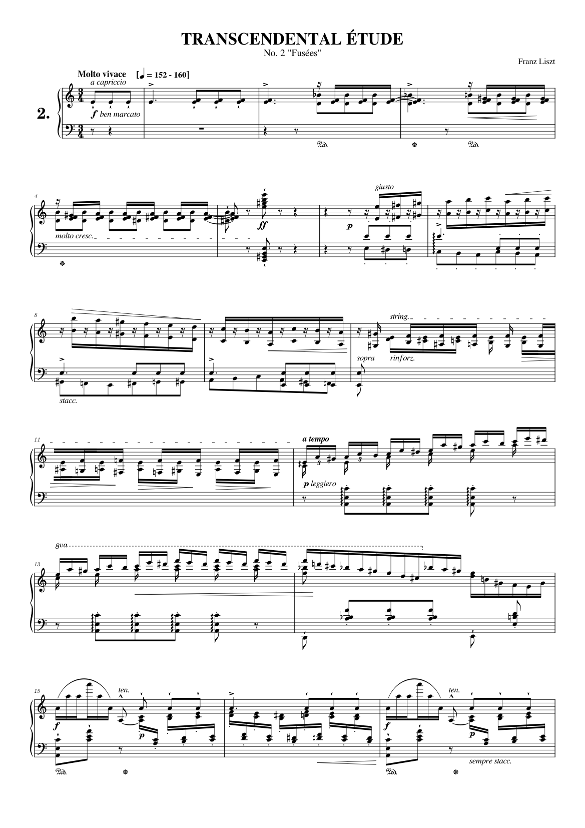 Études d'exécution transcendante S.139