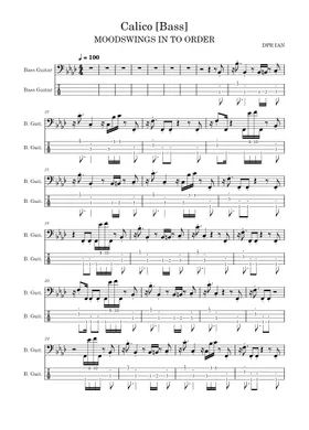 Scaredy Cat - DPR IAN Sheet music for Piano (A Capella)