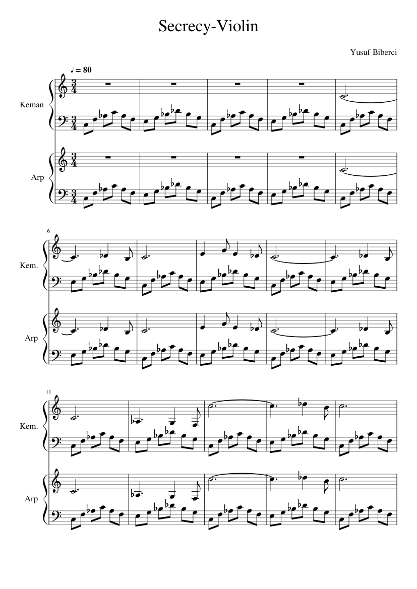 Secrecy-Violin