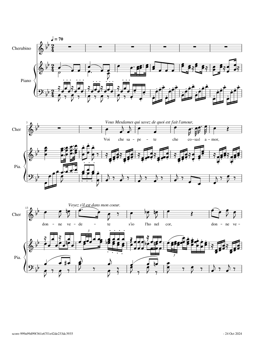 Le nozze di Figaro K.492