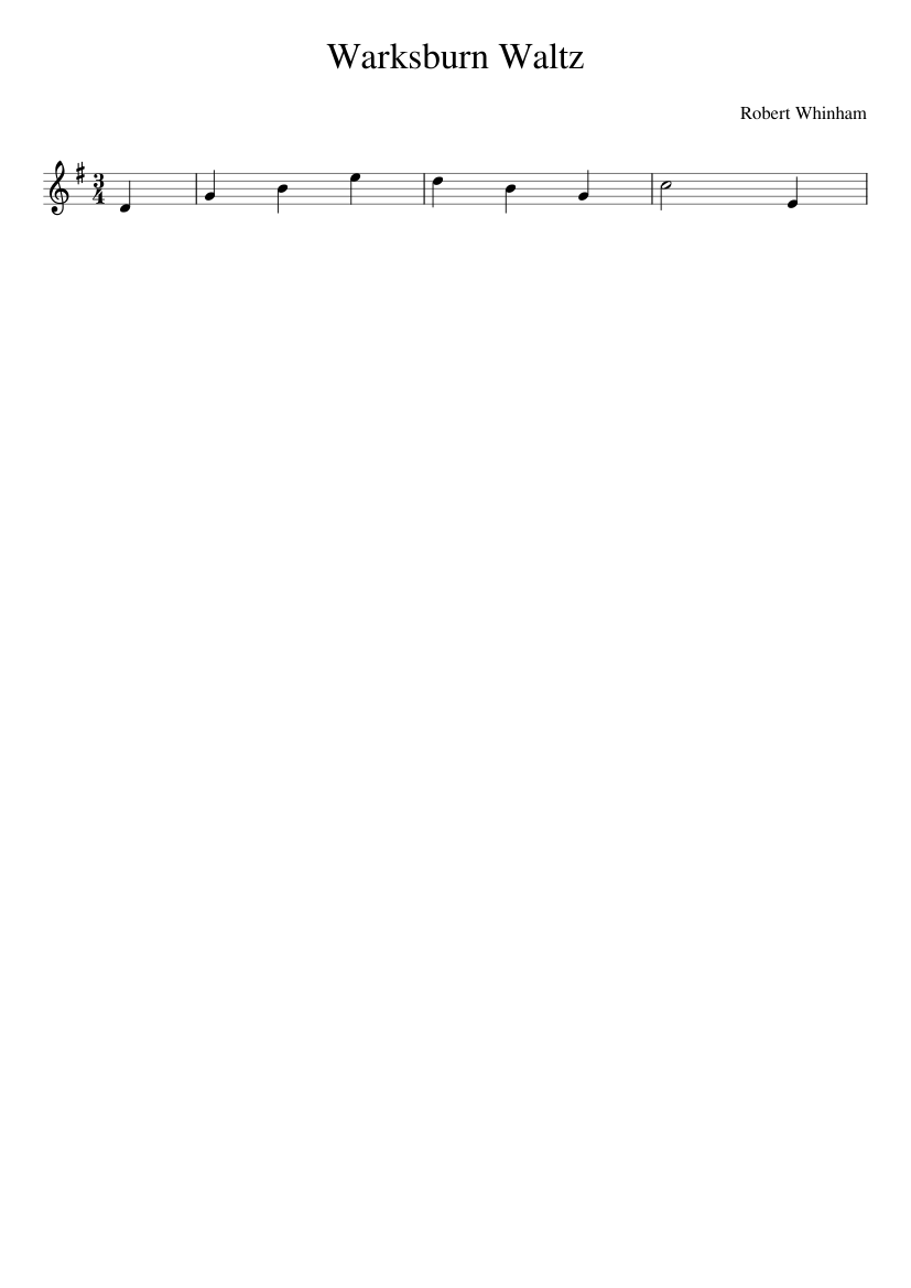 Warksburn Waltz