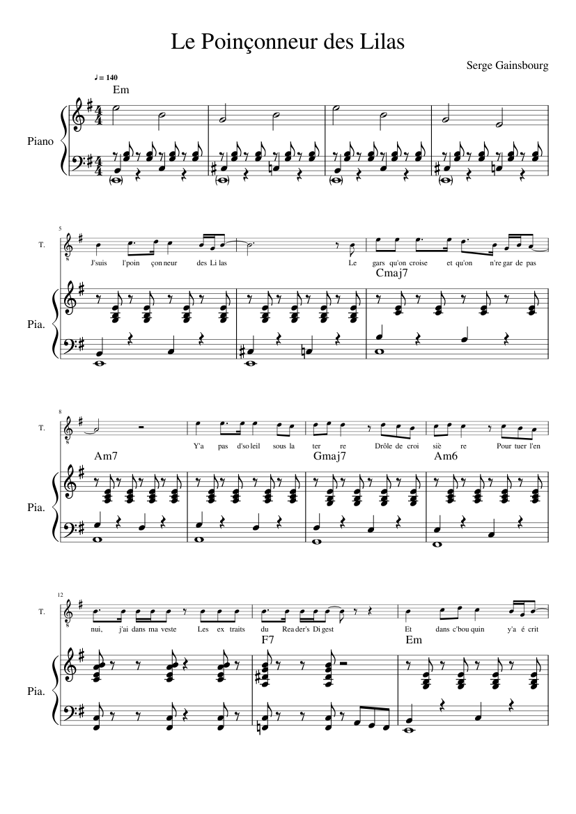 le poinconneur des lilas