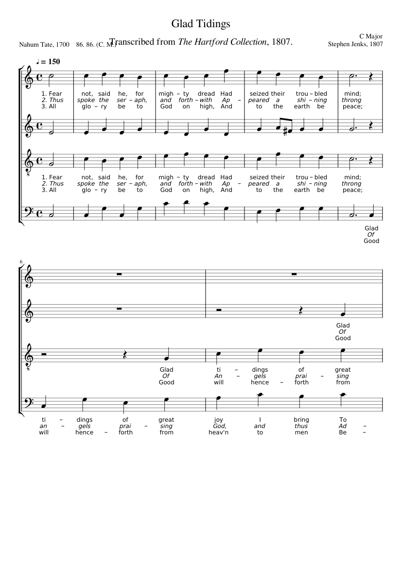 Glad Tidings