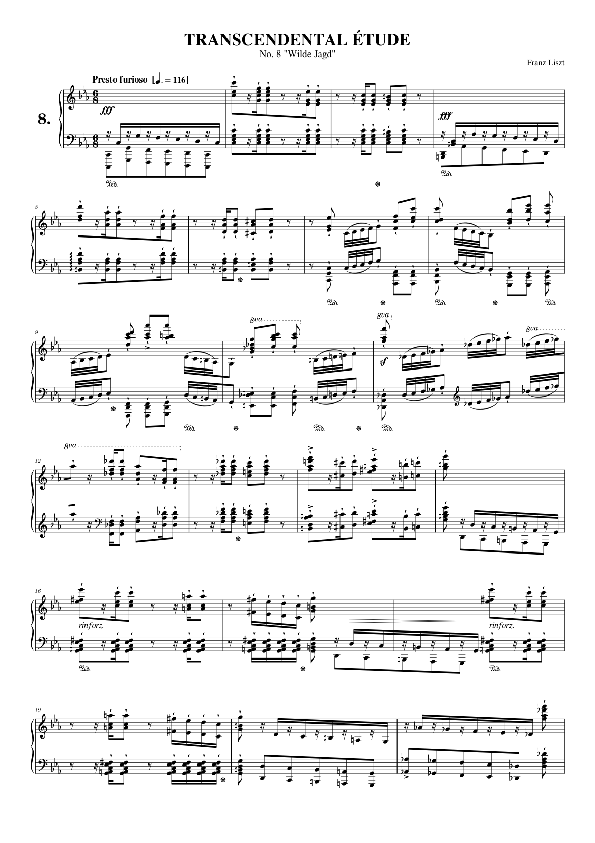 Études d'exécution transcendante S.139