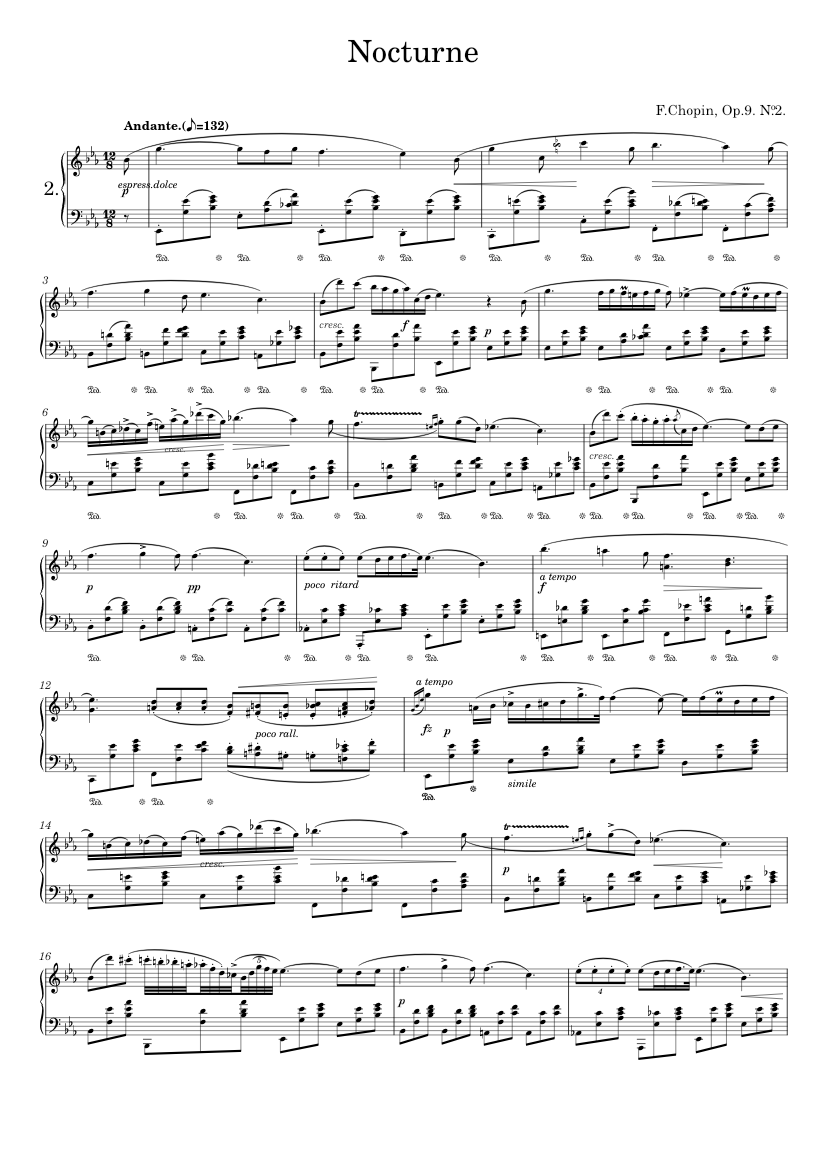 Nocturnes Op.9