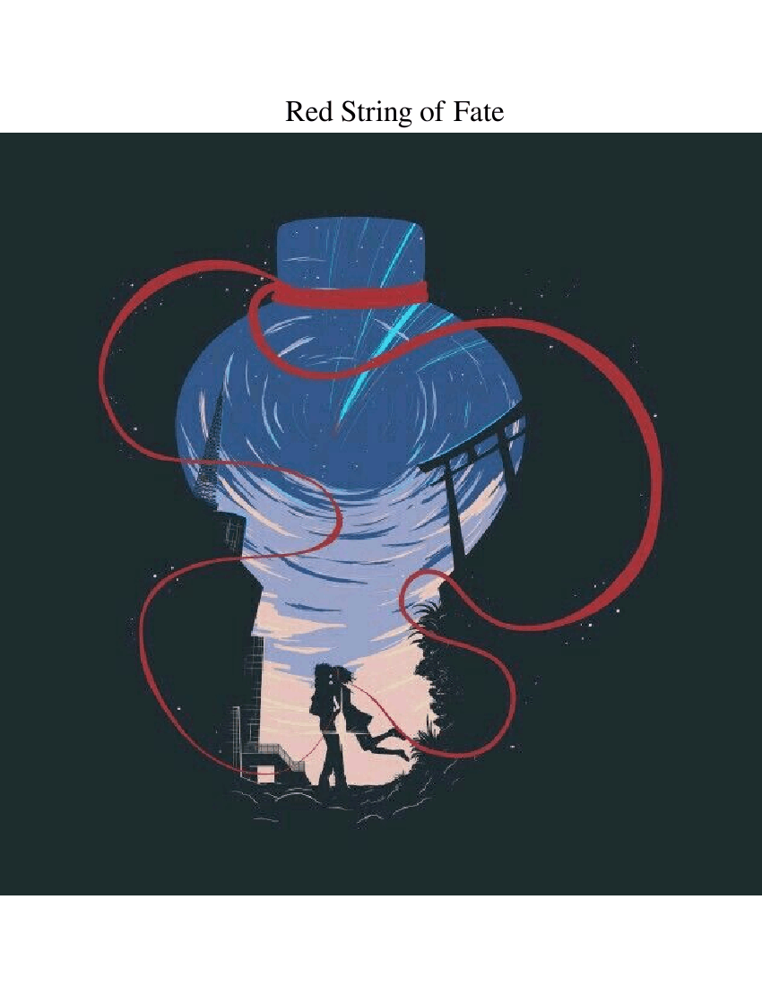 Red String of Fate Sheet music for Trombone, Euphonium, Tuba, Flute ...