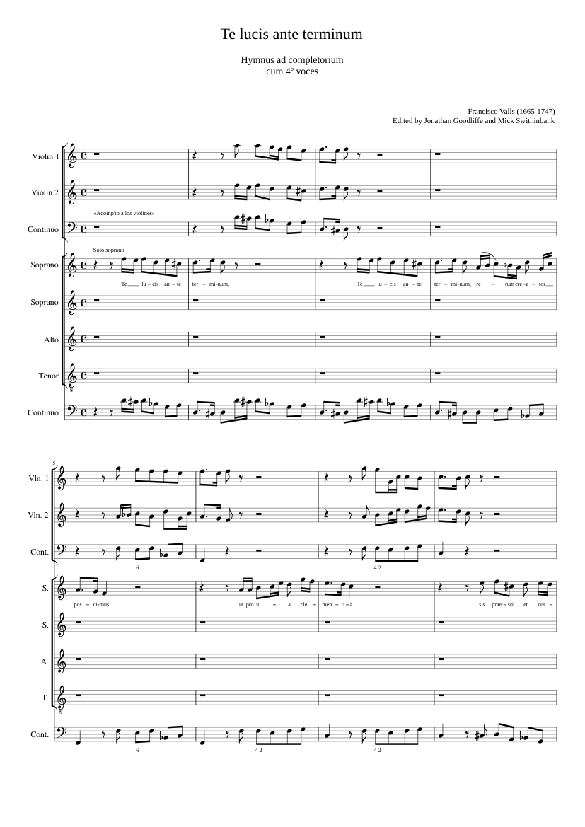 Te lucis ante terminum