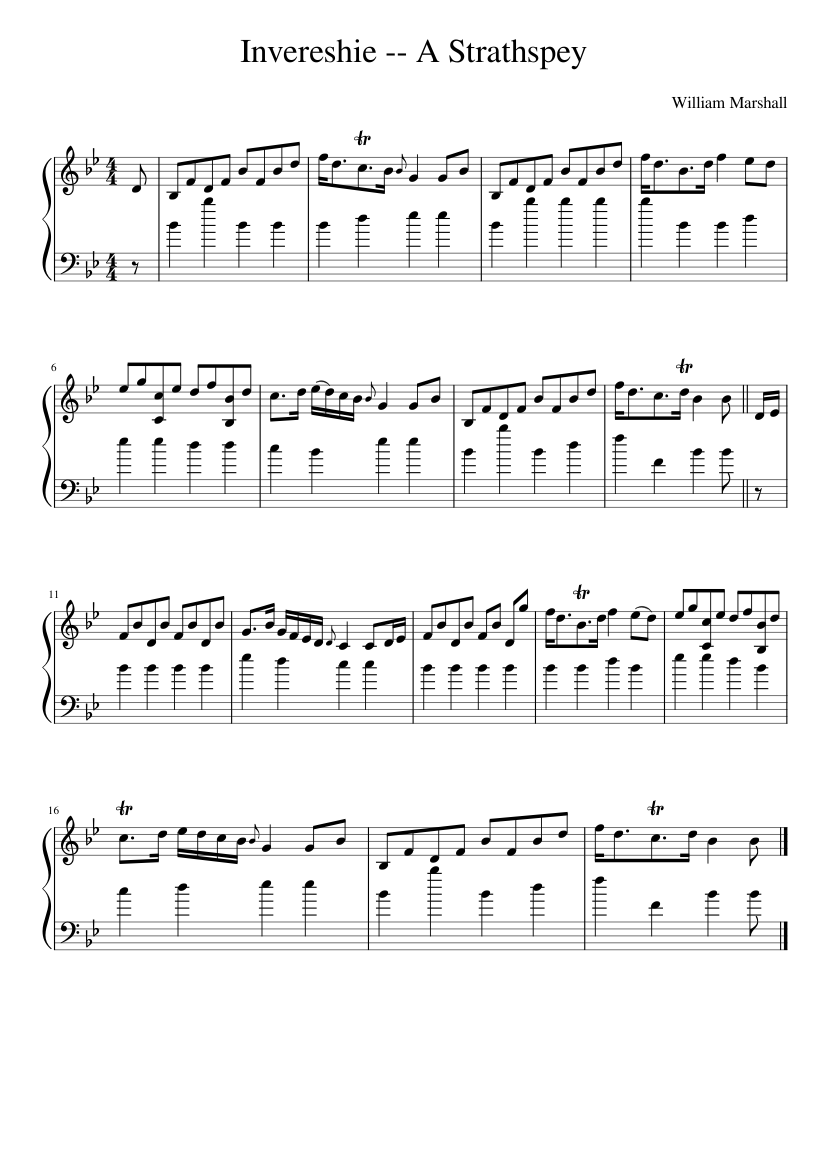 Invereshie -- A Strathspey