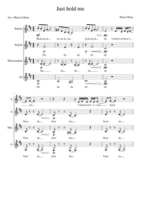 Free Just Hold Me by Maria Mena sheet music | Download PDF or print on  Musescore.com