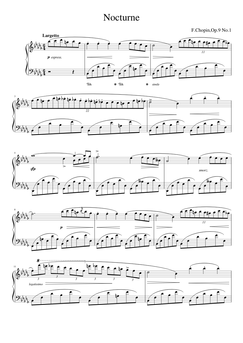Nocturnes Op.9