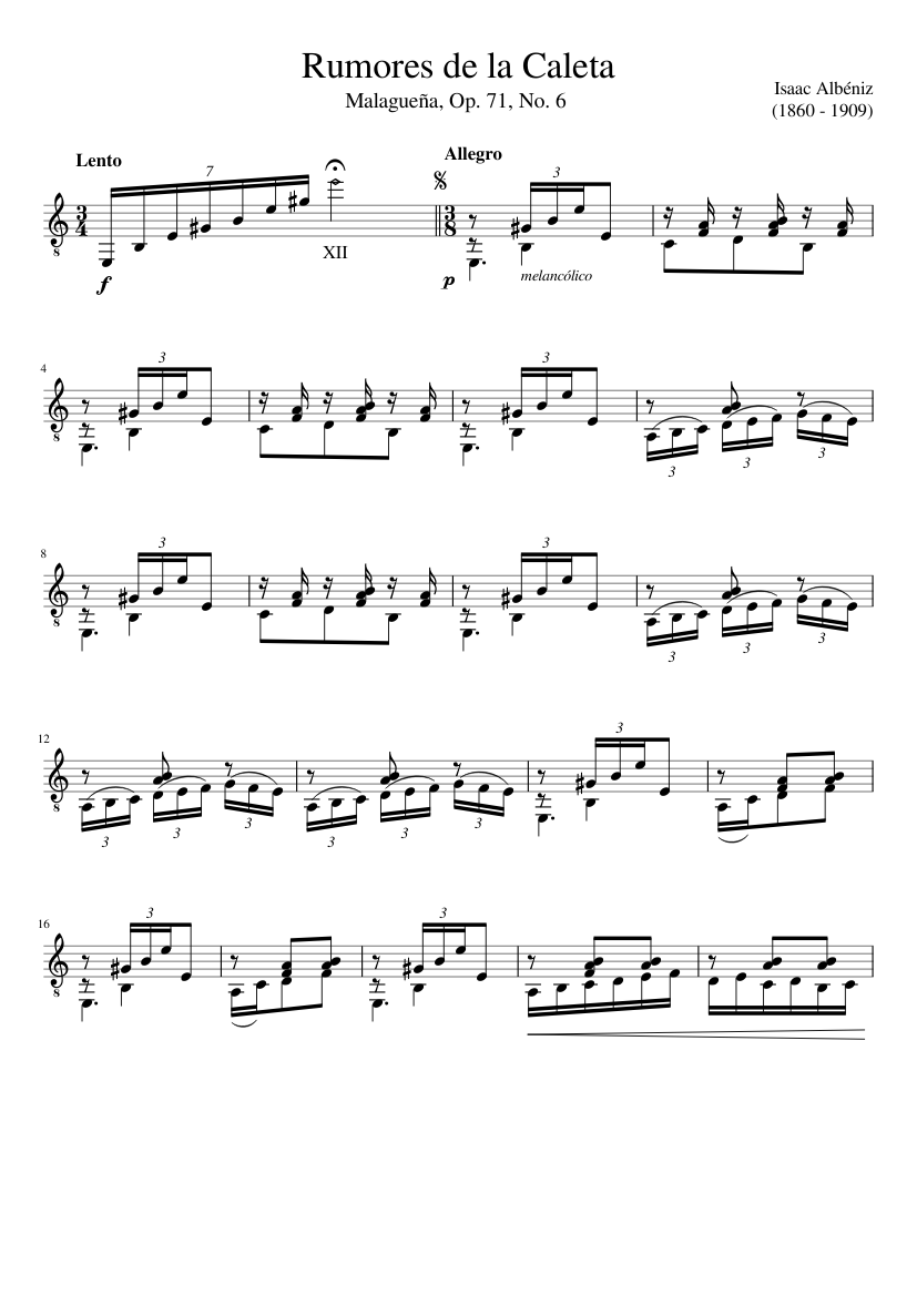 rumores de la caleta