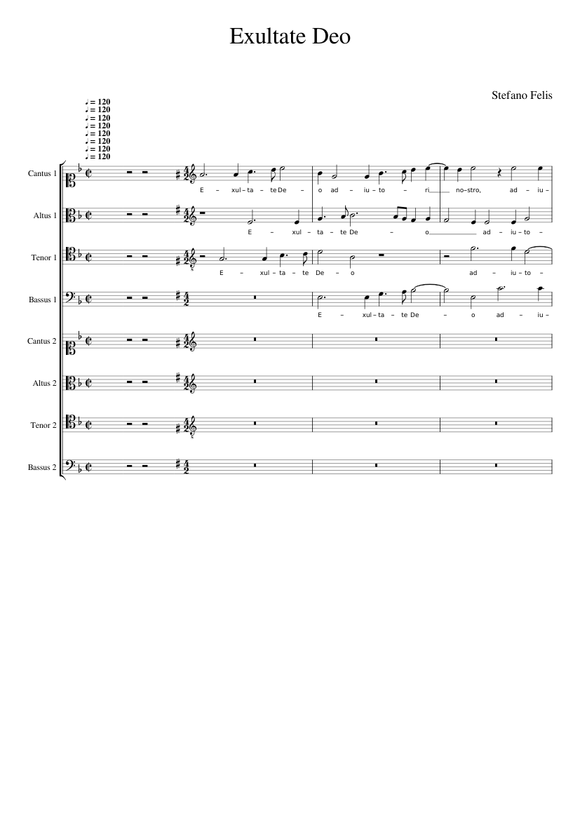 Exultate Deo