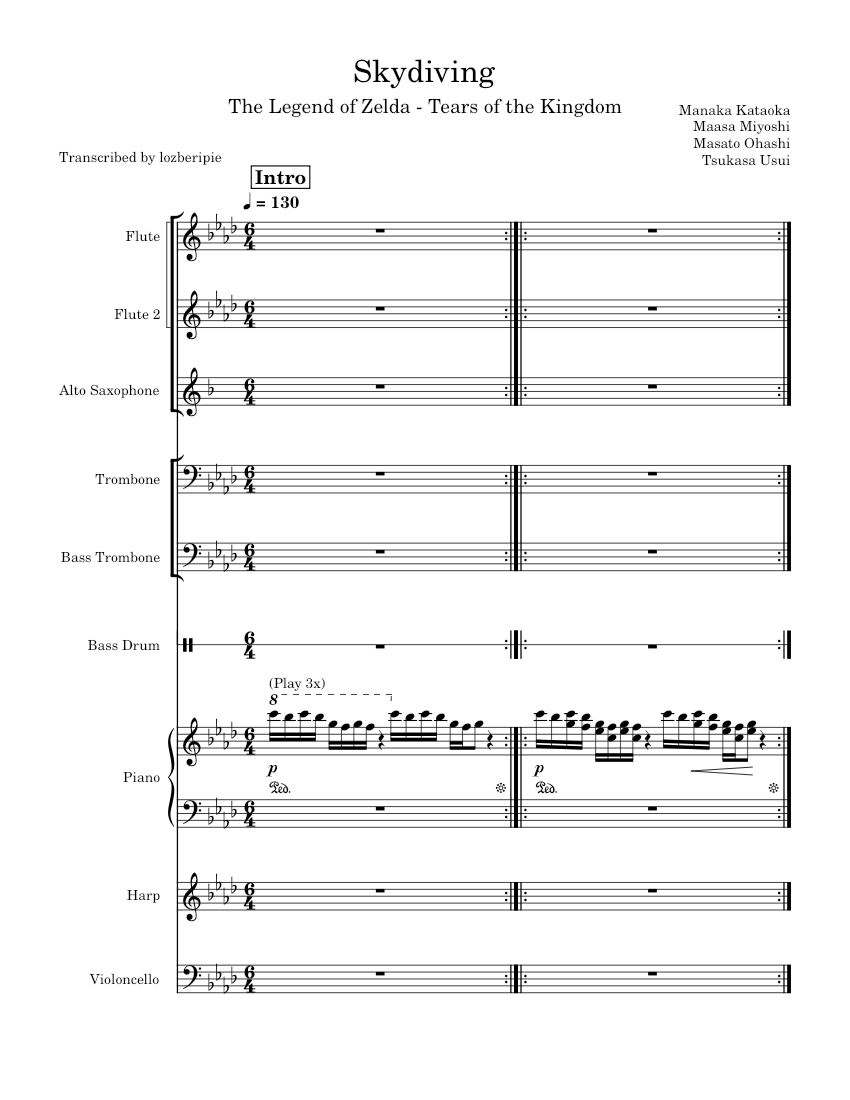 skydiving-theme-tears-of-the-kingdom-sheet-music-for-piano-trombone