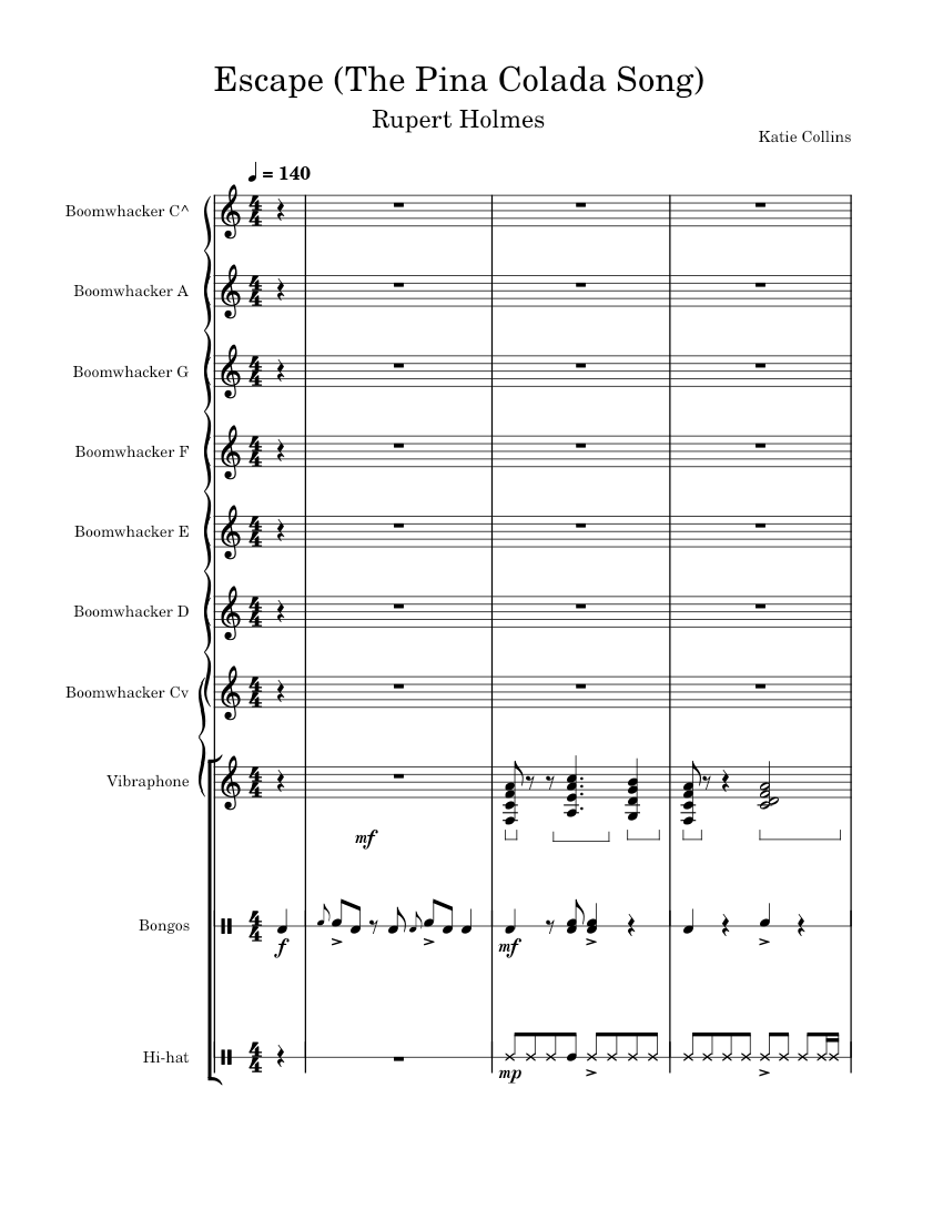 escape-the-pina-colada-song-rupert-holmes-for-boomwhackers-and