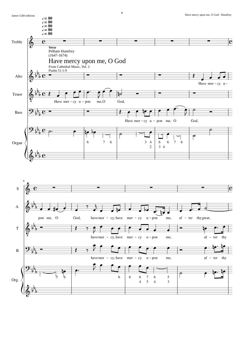 Have mercy upon me O God