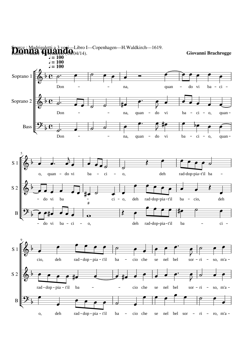 Donna quando vi bacio