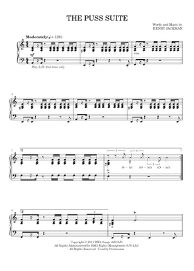 Free Henry Jackman, Puss In Boots Movie sheet music | Download PDF or print  on Musescore.com