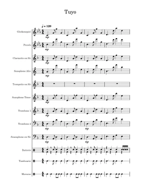 Free tuyo by Rodrigo Amarante sheet music | Download PDF or print on  Musescore.com