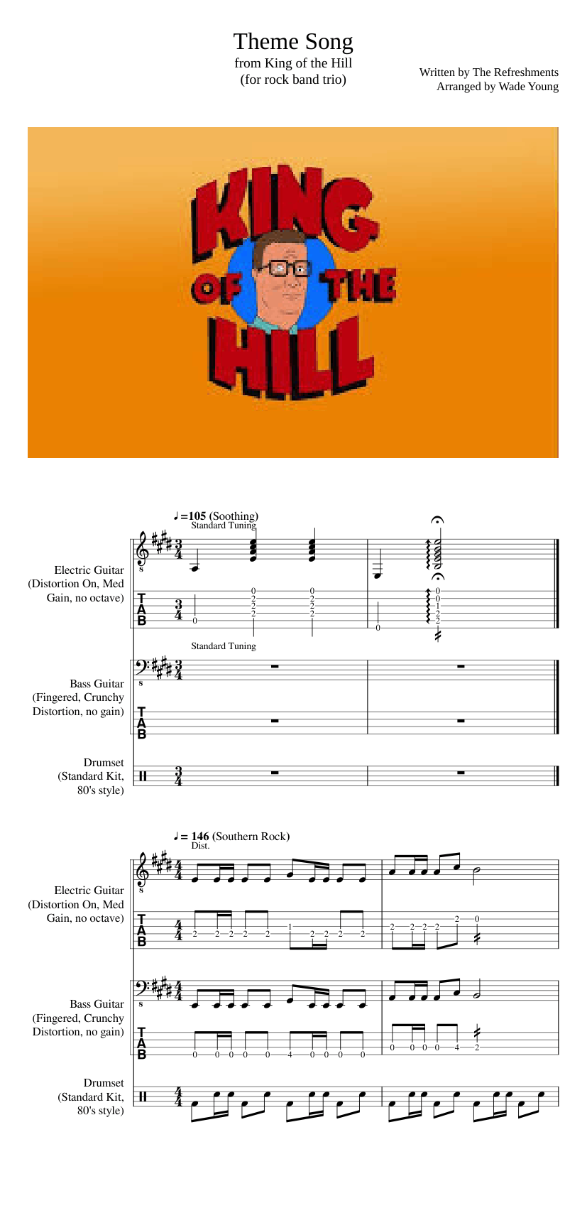 King of the Hill theme song (cover)