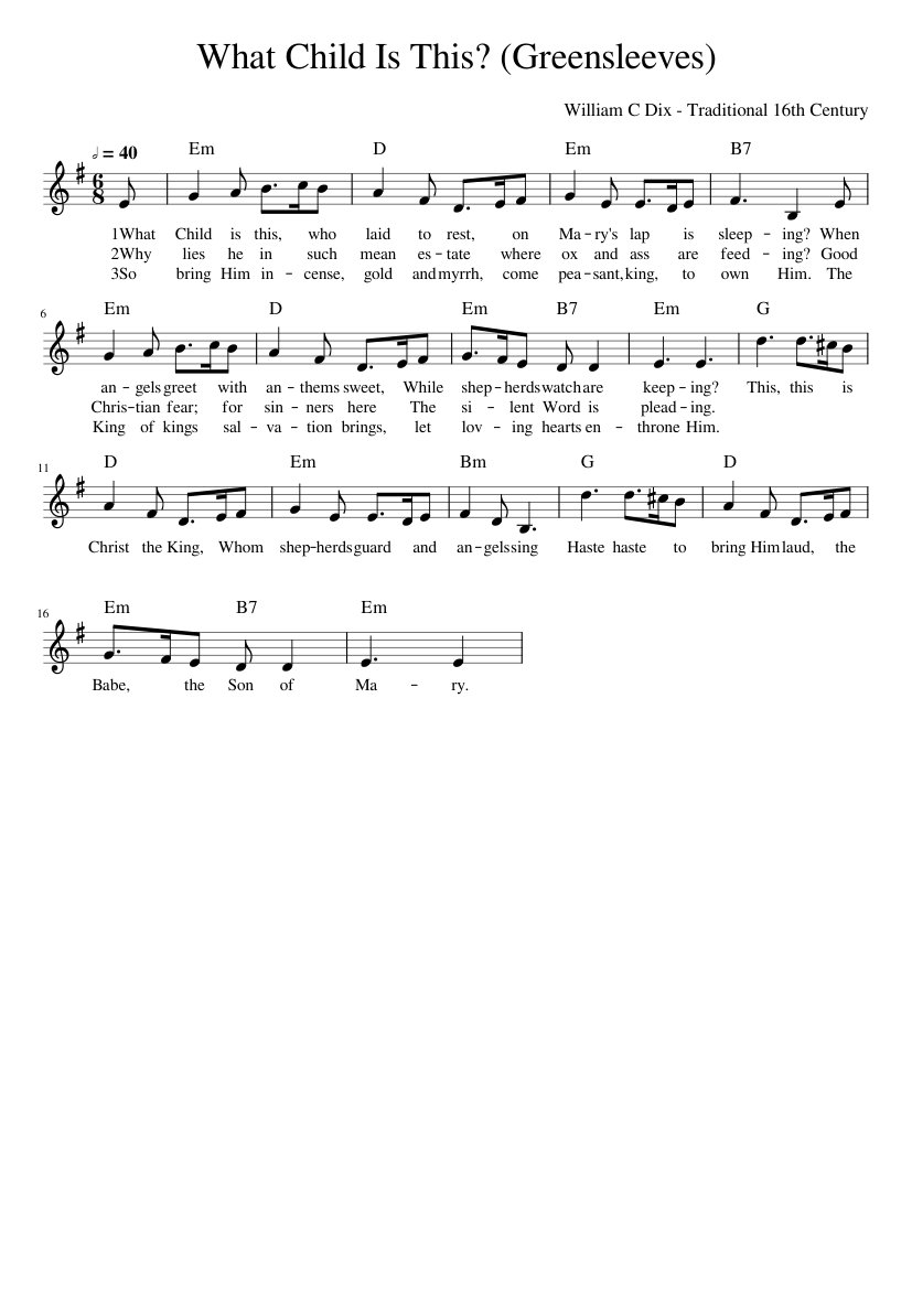 Greensleeves