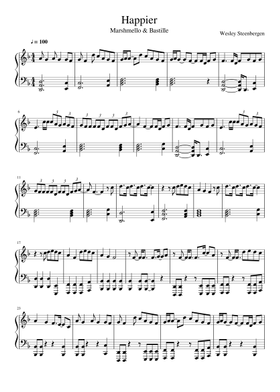 Bastille Sheet Music Free Download In Pdf Or Midi On Musescore Com آرین اول 56.6 هزار دنبال کننده. bastille sheet music free download in