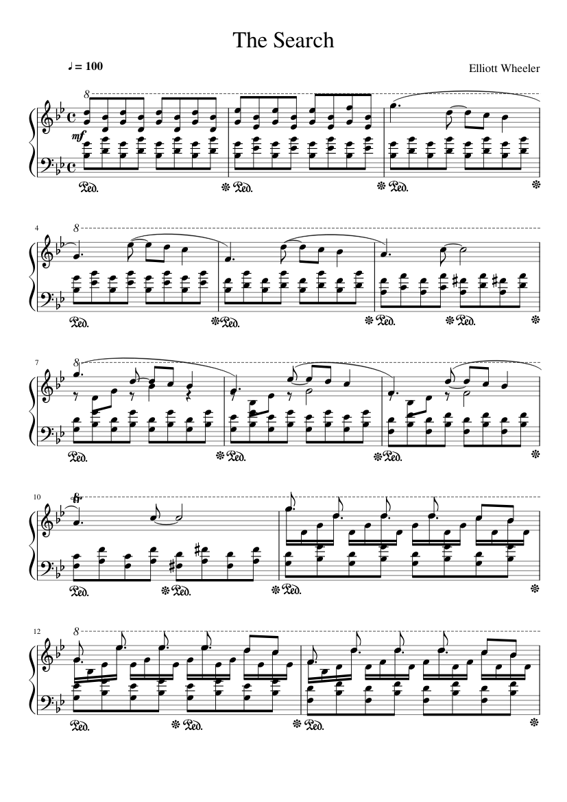 The Search Sheet music for Piano (Solo) | Musescore.com