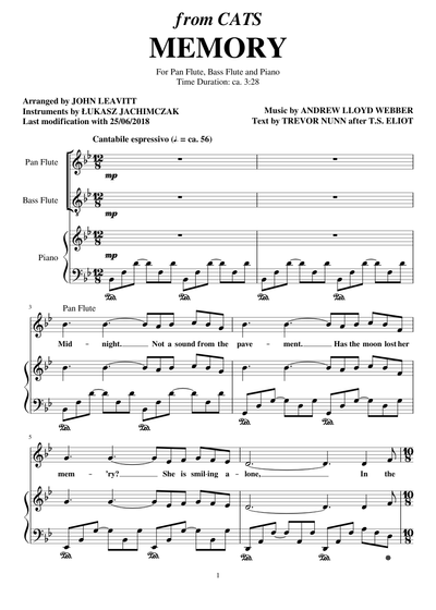 Andrew Lloyd Webber Sheet Music Free Download In Pdf Or Midi On Musescore Com 2,661 likes · 28 talking about this · 1,185 were here. andrew lloyd webber sheet music free