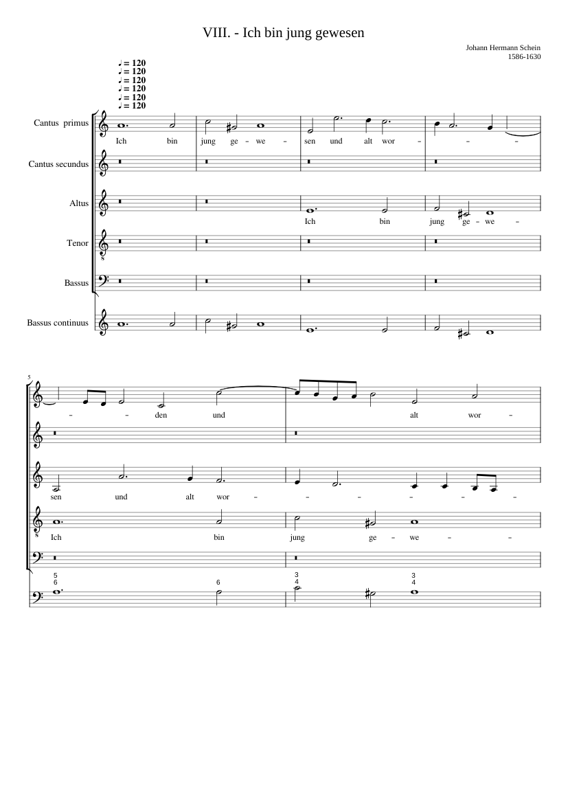 Ich bin jung gewesen