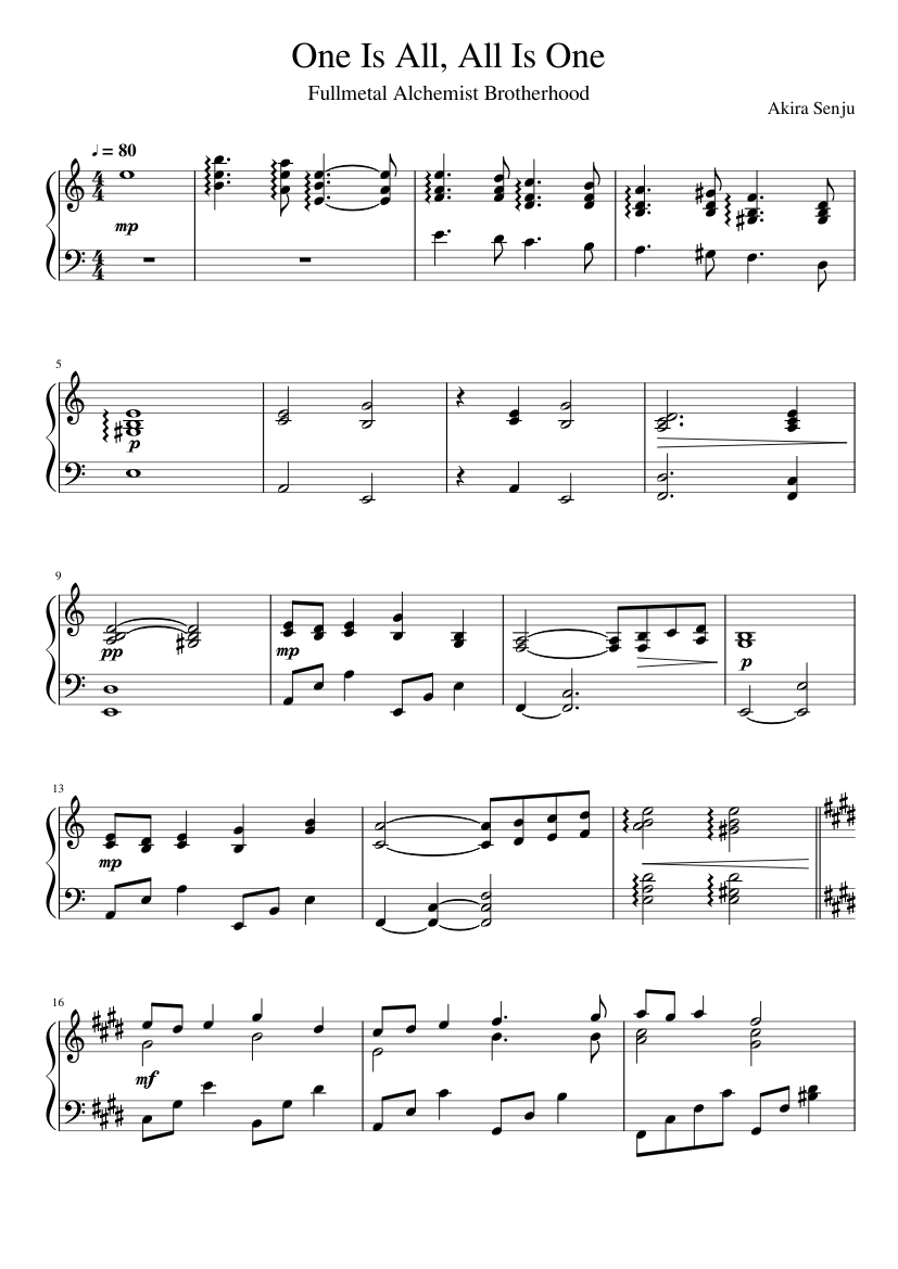 One Is All All Is One