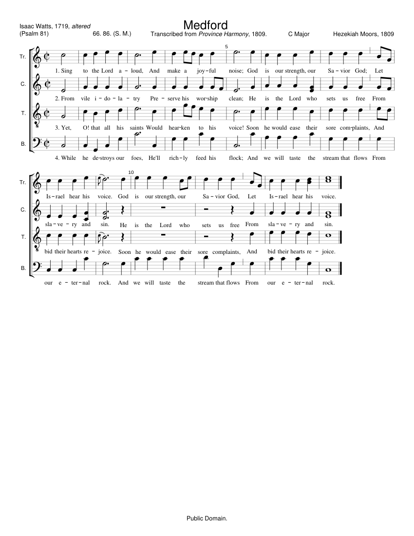 Medford - Hezekiah Moors