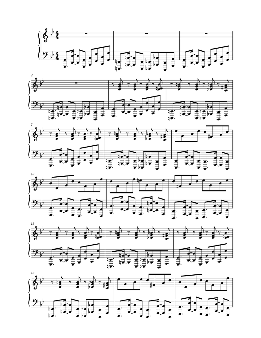The ultimate showdown of ultimate destiny – Lemon Demon Sheet music for  Piano (Solo) | Musescore.com