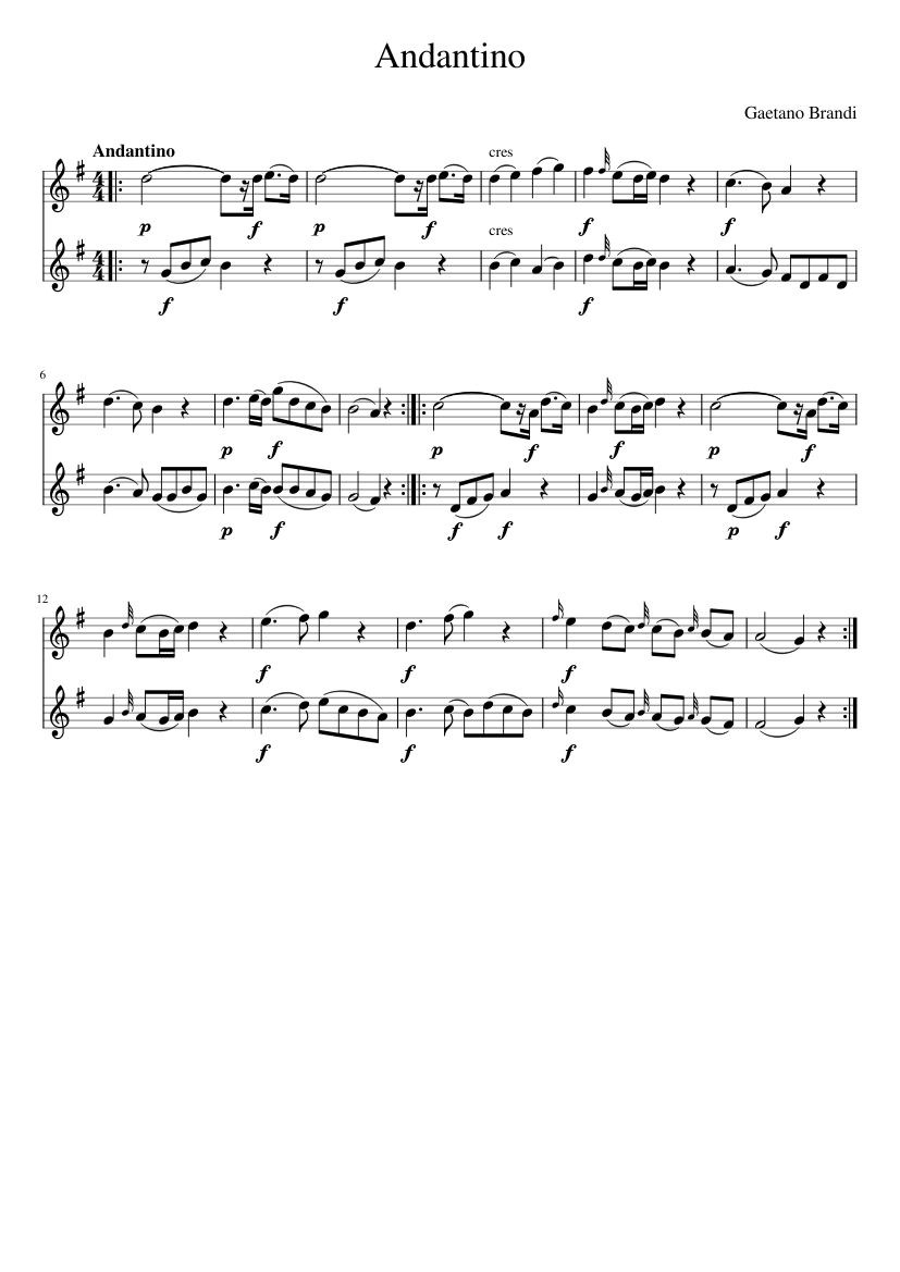 Andantino