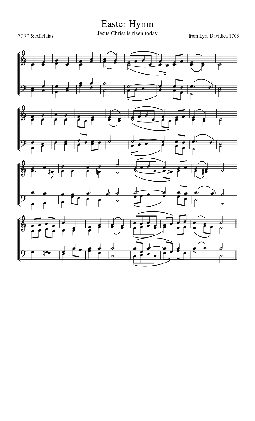 Easter Hymn