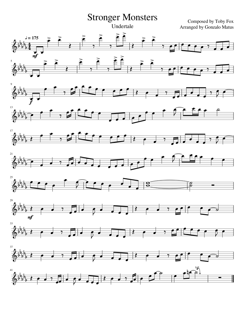 Stronger Monsters - Violin Solo