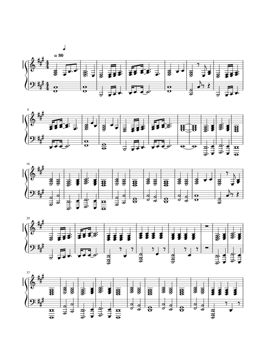 Train Wreck Sheet music for Piano (Solo)