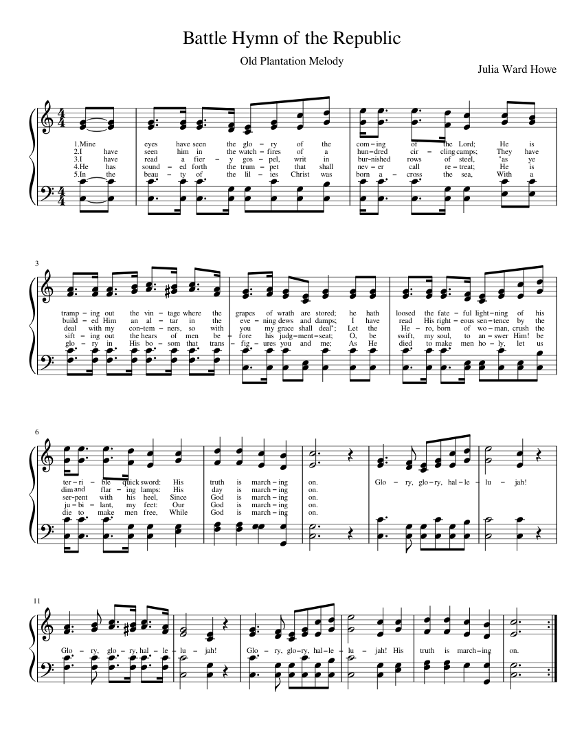 Battle Hymn of the Republic