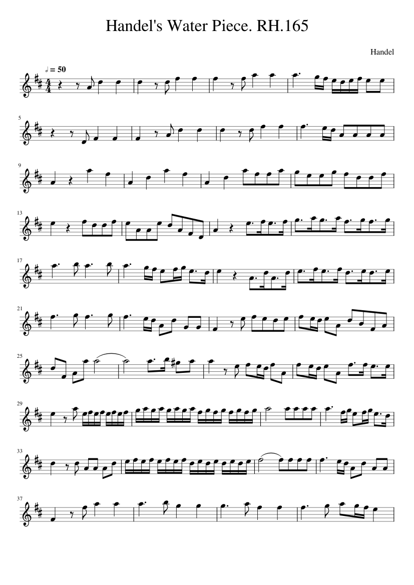 Water Music HWV 348-350