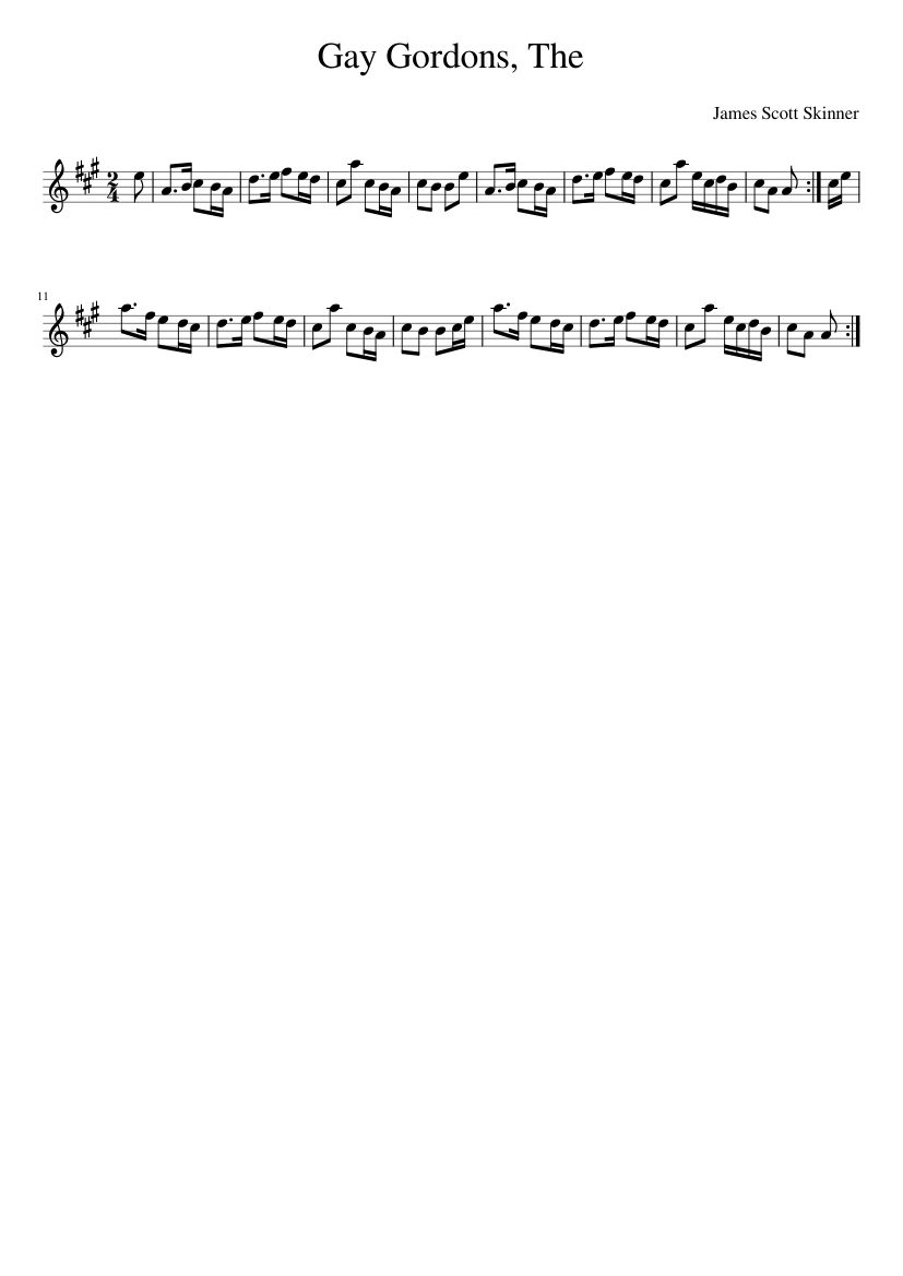 The Gay Gordons