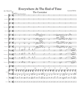 Everywhere at the End of Time - Stage 3 Sheet music for Piano (Solo)